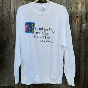 VTG Fishing Religion sweatshirt